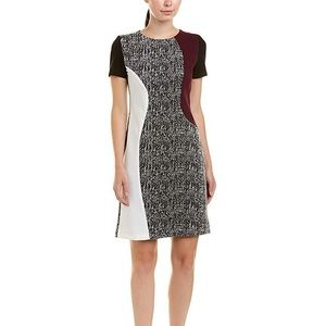 NWT Taylor Colorblock Sheath Dress Size 8